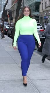 NEW YORK, NY - January 09: Ashley Graham seen leaving NBC s Today Show in New York City on January 09, 2019. Copyright: xRWx