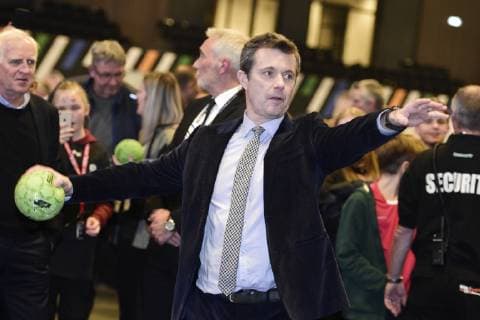 Crown Prince Frederik before the match Men s IHF Handball World Championship Group C match between Denmark and Chile in Copenhagen Denmark on Thursday Jan 10 2019 Copenhagen, detectedSourceLanguage  Copyright: MadsxClausxRasmussenx COP115 spdk20190110-194444-L
