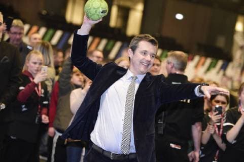 Crown Prince Frederik before the match Men s IHF Handball World Championship Group C match between Denmark and Chile in Copenhagen Denmark on Thursday Jan 10 2019 Copenhagen, detectedSourceLanguage  Copyright: MadsxClausxRasmussenx COP115 spdk20190110-194452-L