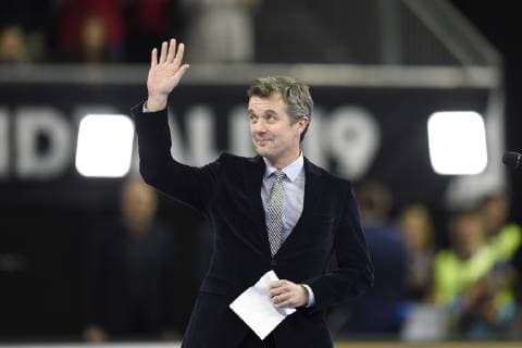 Kronprins Frederik Denmark vs Chile World Cup Group C Handball match at Royal Arena in Copenhagen Denmark Thursday january 10th 2019 Copenhagen Danmark Denmark, detectedSourceLanguage  Copyright: LiselottexSabroex COP115 spdk20190110-200503-L