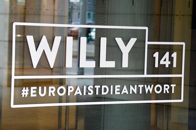Federal headquarters of the SPD on 10 01 2019 in Berlin The federal headquarters of the SPD is located in the Willy Brandt House in Berlin Kreuzberg xJFx