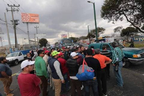 January 11 2019 EUM20190111NAC39 JPG TOLUCA Mex GasGasolina Desabasto January 11, 2019 Citizens carry out a blockade in the Mexican capital for gasoline shortage Photo Agency EL UNIVERSALXimena GarciaMAR  - ZUMAu78_ 20190111_zaf_u78_088 Copyright: xElxUniversalx