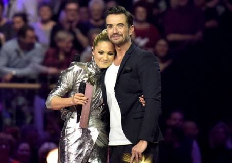 12.01.2019, xlakx, Musik Pop , Schlagerchampions - Das große Fest der Besten emspor, v.l. Helene Fischer und Florian Silbereisen waehrend der Sendung Schlagerchampions - Das große Fest der Besten im Velodrom am 12.01.2019 in Berlin. Musik Pop , Schlagerchampions - Das große Fest der Besten *** 12 01 2019 xlakx Music Pop Schlagerchampions The great festival of the best emspor v l Helene Fischer and Florian Silbereisen during the show Schlagerchampions The great festival of the best in the Velodrom on 12 01 2019 in Berlin Music Pop Schlagerchampions The great festival of the best