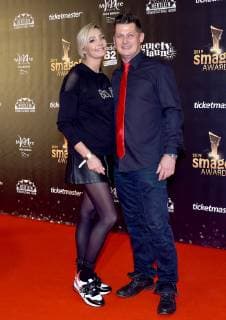 13 01 2019 xlakx Music smago AWARD emspor v l Tanja Lasch and Partner at the smago Award Ceremony at the Mercure Hotel MOA Berlin 13 01 2019 Music smago AWARD