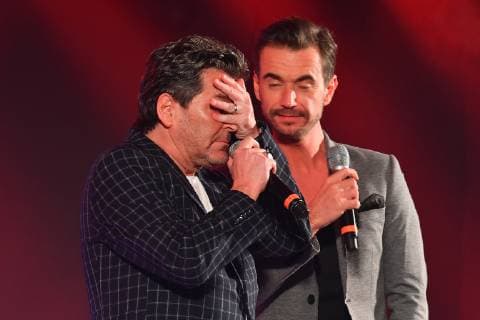 Presentation 20 years SMAGO AWARD Thomas Anders Florian Silbereisen Live on the red carpet 20 years SMAGO AWARD in Berlin on 13 01 2019