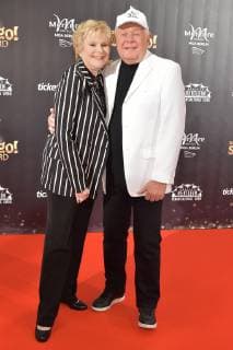 20 years SMAGO AWARD Peggy March Graham Boney on the red carpet 20 years SMAGO AWARD in Berlin on 13 01 2019