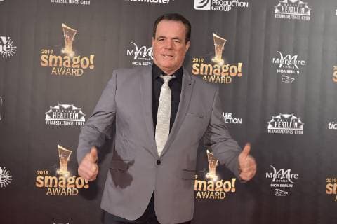 20 Years SMAGO AWARD Hein Simon Heintje Heintje: Hendrik Nikolaas Theodor „Hein“ Simons on the red carpet 20 Years SMAGO AWARD in Berlin on 13 01 2019