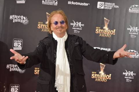 Award ceremony 20 years SMAGO AWARD Frank Zander on the red carpet 20 years SMAGO AWARD ceremony in Berlin on 13 01 2019