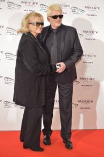 20 years SMAGO AWARD Heino with his wife Hannelore on the red carpet 20 years SMAGO AWARD in Berlin on 13 01 2019