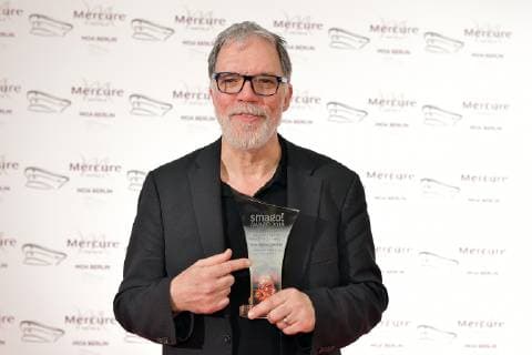 Presentation 20 years SMAGO AWARD Wolfgang Trepper Comedian on the red carpet 20 years SMAGO AWARD in Berlin on 13 01 2019