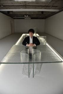 Japanese designer Oki Sato alias NENDO winner of the A W Designer of the Year 2019 Prize poses on 13 01 2019 in Cologne