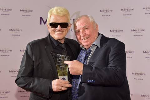 20 years SMAGO AWARD Heino Ulli Wegner on the red carpet 20 years SMAGO AWARD in Berlin on 13 01 2019