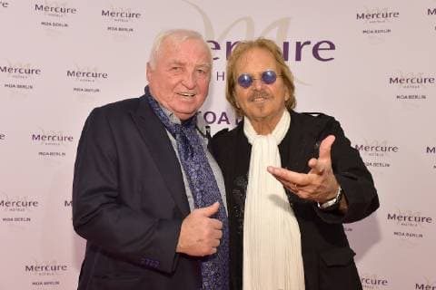 20 years SMAGO AWARD Ulli Wegner Frank Zander on the red carpet 20 years SMAGO AWARD in Berlin on 13 01 2019