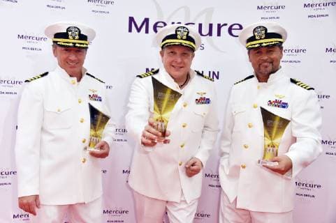 The Schlager pilots at the smago Award 2019 at the Mercure Hotel MOA Berlin 13 01 2019 Foto:xN.xKubelkax xFuturexImage