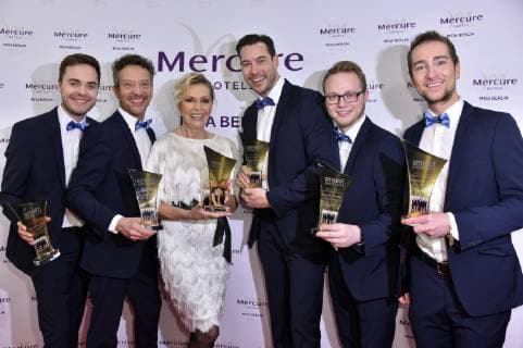 Helena Vondrackova and the voices of the mountains at the smago Award 2019 ceremony at the Mercure Hotel MOA Berlin 13 01 2019 Foto:xN.xKubelkax xFuturexImage