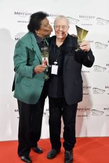 Roberto Blanco and Christian Bruhn at the smago Award 2019 at the Mercure Hotel MOA Berlin 13 01 2019 Foto:xN.xKubelkax xFuturexImage