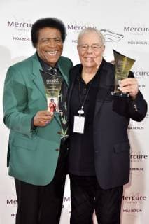 Roberto Blanco and Christian Bruhn at the smago Award 2019 at the Mercure Hotel MOA Berlin 13 01 2019 Foto:xN.xKubelkax xFuturexImage