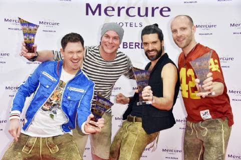 Voxxclub at the smago Award 2019 at the Mercure Hotel MOA Berlin 13 01 2019 Foto:xN.xKubelkax xFuturexImage