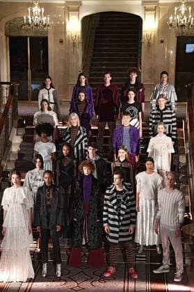 Models at the Marcel Ostertag Fashion Show at the Fashion Week Berlin Autumn Winter 2019 at The Westin Grand Hotel Berlin 16 01 2019 Foto:xF.xKernx xFuturexImage