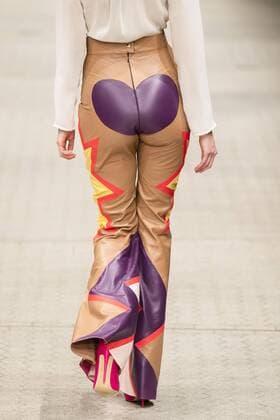 January 17, 2019 - Berlin, Germany - A model walks the runwayat Marina Hoermanseder Fashion Show during Fashion Week Berlin Autumn Winter 2019in Berlin on January 17, 2019. Berlin Germany  - ZUMAn230 20190117_zaa_n230_268 Copyright: xEmmanuelexContinix