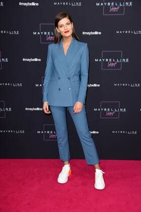 Vanessa Fuchs at Maybelline New York Show during Berlin Fashion Week at the Postbahnhof on 17 01 2019