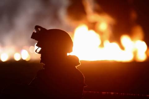 January 19 2019 EUM20190119NAC04 JPG TLAHUELPAN Hgo ExplosionExplosion Pipeline Aspects of the fire caused by a fuel leak from San Primitivo in the municipality of Tlahuelilpan Hidalgo So far 21 people have died and 71 have been injured Photo Agency EL UNIVERSALValente RosasEELG  - ZUMAu78_ 20190119_zaf_u78_004 Copyright: xElxUniversalx