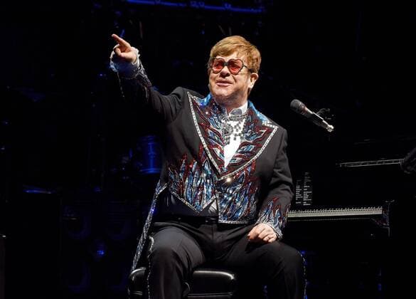 OAKLAND, CALIFORNIA - JANUARY 18: Elton John performs during his Farewell Yellow Brick Road tour at Oracle Areana on January 18, 2019 in Oakland, California. Photo: imageSPACE MediaPunch Copyright: ximageSPACEx