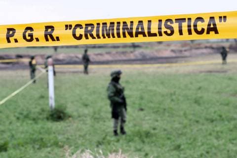 January 20 2019 EUM20190120NAC06 JPG TLAHUELILPAN Hgo ExplosionExplosion Pipeline January 20, 2019 Elements of the Secretary of National Defense guard the property where three days ago exploited a clandestine take in the Pemex pipeline of this municipality that so far has left 79 dead and 81 injured Photo Agency EL UNIVERSALValente RosasEELG  - ZUMAu78_ 20190120_zaf_u78_009 Copyright: xElxUniversalx
