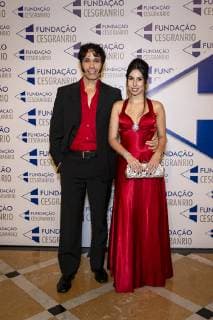 Premio Cesgranrio de Teatro Verleihung in Rio de Janeiro RIO DE JANEIRO, RJ - 21.01.2019: PRÊMIO CESGRANRIO DE TEATRO 2019 - Julie Duarte and André Rayol, during the CESGRANRIO 2019 Theater Prize, held this Monday (21) at the Copacabana Palace, in Rio de Janeiro, RJ. x1668327x  AndréxHorta