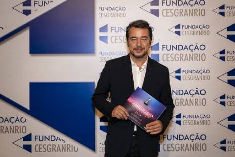 Premio Cesgranrio de Teatro Verleihung in Rio de Janeiro RIO DE JANEIRO, RJ - 21.01.2019: PRÊMIO CESGRANRIO DE TEATRO 2019 - Carlos Vieira, during the CESGRANRIO 2019 Theater Prize, held this Monday (21) at the Copacabana Palace, in Rio de Janeiro, RJ. x1668332x  AndréxHorta