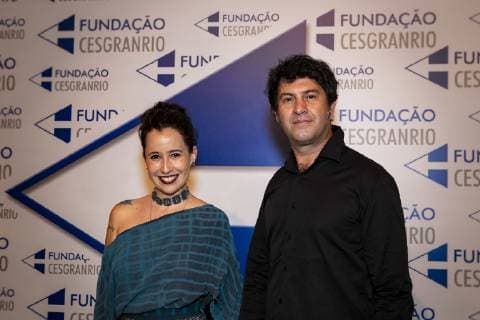 Premio Cesgranrio de Teatro Verleihung in Rio de Janeiro RIO DE JANEIRO, RJ - 21.01.2019: PRÊMIO CESGRANRIO DE TEATRO 2019 - Maureen Miranda and Neco Yaros, during the CESGRANRIO 2019 Theater Prize, held this Monday (21) at the Copacabana Palace, in Rio de Janeiro, RJ. x1668345x  AndréxHorta