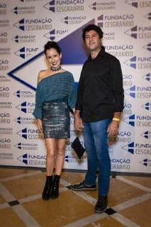 Premio Cesgranrio de Teatro Verleihung in Rio de Janeiro RIO DE JANEIRO, RJ - 21.01.2019: PRÊMIO CESGRANRIO DE TEATRO 2019 - Maureen Miranda and Neco Yaros, during the CESGRANRIO 2019 Theater Prize, held this Monday (21) at the Copacabana Palace, in Rio de Janeiro, RJ. x1668346x  AndréxHorta