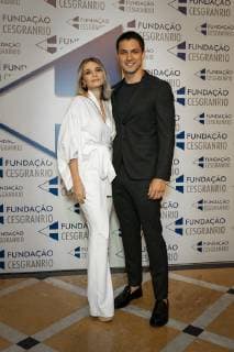 Premio Cesgranrio de Teatro Verleihung in Rio de Janeiro RIO DE JANEIRO, RJ - 21.01.2019: PRÊMIO CESGRANRIO DE TEATRO 2019 - Rômulo Estrela and Nilma Quariguasi, during the CESGRANRIO 2019 Theater Prize, held this Monday (21) at the Copacabana Palace, in Rio de Janeiro, RJ. x1668490x  AndréxHorta