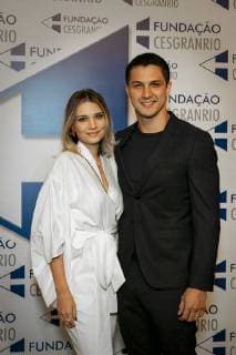 Premio Cesgranrio de Teatro Verleihung in Rio de Janeiro RIO DE JANEIRO, RJ - 21.01.2019: PRÊMIO CESGRANRIO DE TEATRO 2019 - Rômulo Estrela and Nilma Quariguasi, during the CESGRANRIO 2019 Theater Prize, held this Monday (21) at the Copacabana Palace, in Rio de Janeiro, RJ. x1668491x  AndréxHorta