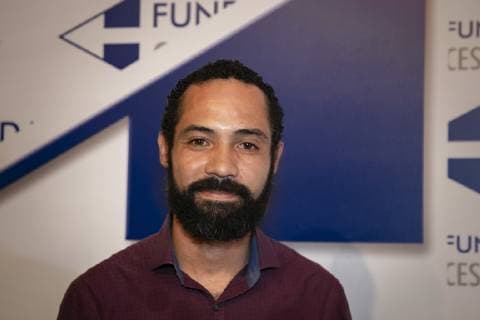 Premio Cesgranrio de Teatro Verleihung in Rio de Janeiro RIO DE JANEIRO, RJ - 21.01.2019: PRÊMIO CESGRANRIO DE TEATRO 2019 - Silvio Guindane, during the CESGRANRIO 2019 Theater Prize, held this Monday (21) at the Copacabana Palace, in Rio de Janeiro, RJ. x1668596x  AndréxHorta