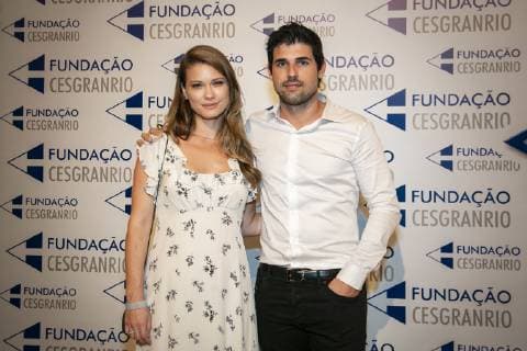 Premio Cesgranrio de Teatro Verleihung in Rio de Janeiro RIO DE JANEIRO, RJ - 21.01.2019: PRÊMIO CESGRANRIO DE TEATRO 2019 - Karen Junqueira and Rodinei Bucco, during the CESGRANRIO 2019 Theater Prize, held this Monday (21) at the Copacabana Palace, in Rio de Janeiro, RJ. x1668602x  AndréxHorta