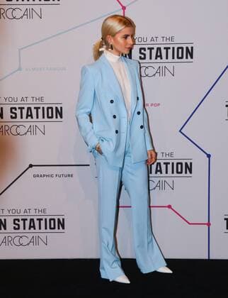 Berlin 15 01 2019 The Marc Cain Runway Show takes place during the Mercedes Benz Fashion Week Berlin Autumn Winter 2019 in the Französische Strasse Bild Caro Daur xsmmpJPGx