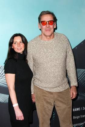 Sascha Hehn mit Freundin Gloria Krass, Praesentation der neuen Kollektion von Rodenstock RODENSTOCK Eye Wear Show im Isarforum in Muenchen am 24.01.2019 *** Sascha Hehn with friend Gloria Krass Presentation of the new collection of Rodenstock RODENSTOCK Eye Wear Show at the Isarforum in Munich on 24 01 2019