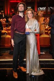 Bavarian Film Award 25 01 2019 Marie Baeumer Sohn Shawn von Tempelhoff at the Bavarian Film Award Ceremony at the Prinzregententheater Prinzregentenplatz Muenchen 25 01 2019