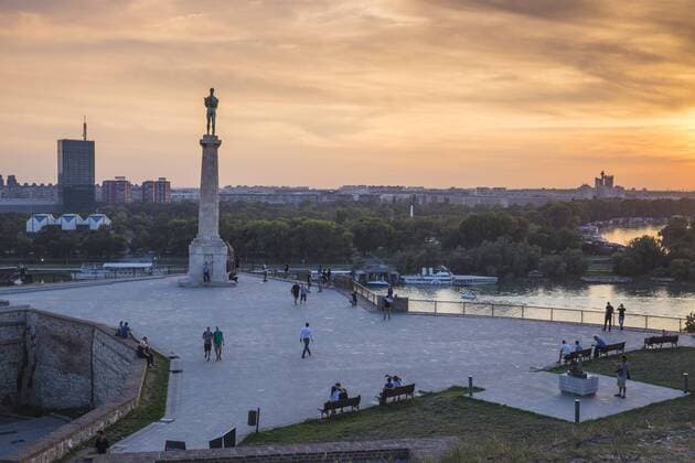 Victor Monument at Belgrade Fortress, Kalemegdan Park, Belgrade, Serbia, Europe Copyright: JanexSweeney 1104-1365