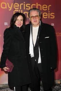 Michael Brandner with wife Karin Award of the Bavarian Film Prize 2019 in the Prinzrengententheater in Munich on 25 01 2018