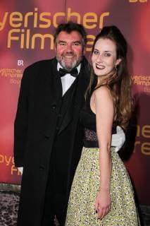 Peter Rappenglueck with accompaniment Award of the Bavarian Film Prize 2019 in the Prinzrengententheater in Munich on 25 01 2018