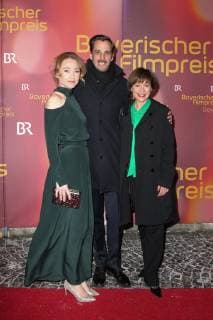 Lisa Maria Potthoff Max von Thun Jule Ronstedt Award of the Bavarian Film Prize 2019 in the Prinzrengententheater in Munich on 25 01 2018