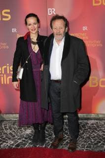 Gernot Roll with daughter Laura Roll Award of the Bavarian Film Prize 2019 in the Prinzrengententheater in Munich on 25 01 2018