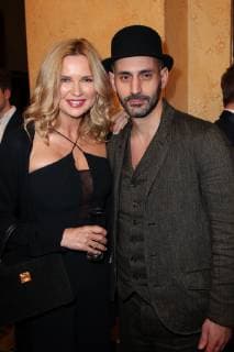 Veronika Ferres and Eray Egilmez Award of the Bavarian Film Prize 2019 in the Prinzrengententheater in Munich on 25 01 2018