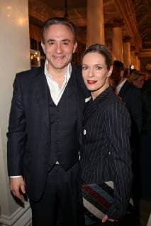 Lisa Martinek with husband Giulio Ricciarelli Award of the Bavarian Film Prize 2019 in the Prinzrengententheater in Munich on 25 01 2018