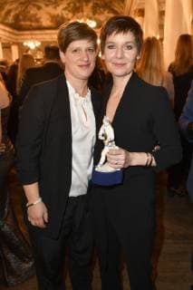 Kerstin Polte with her wife Solveig at the award ceremony of the 40 Bavarian Film Prize 2018 in the Prinzregententheater Munich 25 01 2019 Foto:xF.xKernx xFuturexImage
