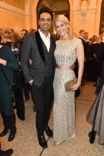 Natascha Grün with friend Param Multani at the award ceremony of the 40 Bavarian Film Prize 2018 in the Prinzregententheater Munich 25 01 2019 Foto:xF.xKernx xFuturexImage