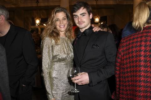 Marie Bäumer and Aaron Hilmer at the award ceremony of the 40 Bavarian Film Prize 2018 in the Prinzregententheater Munich 25 01 2019 Foto:xP.xSchönbergerx xFuturexImage