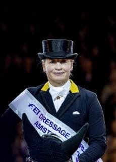 26-01-2019 Princess dressage world cup winner Isabell Werth during the 60th edition of Jumping Amsterdam in the RAI in Amsterdam.  Copyright: xPPEx